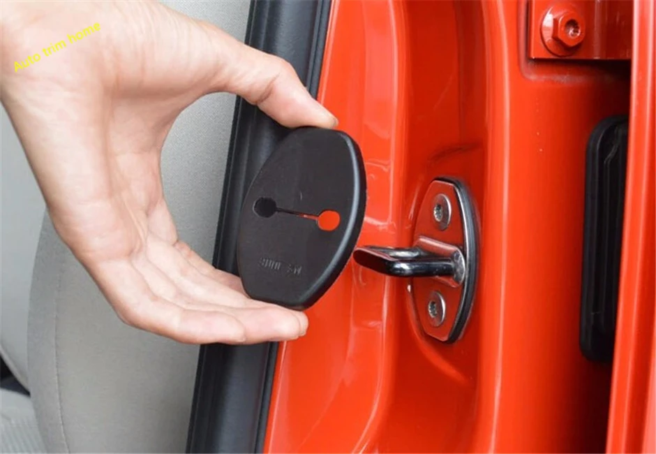 

Lapetus Inner Car Door Lock + Door Check Arm Stop Rust Waterproof Protection Cover Kit 8 Piece Plastic Fit For Adui Q3 Q5 Q7