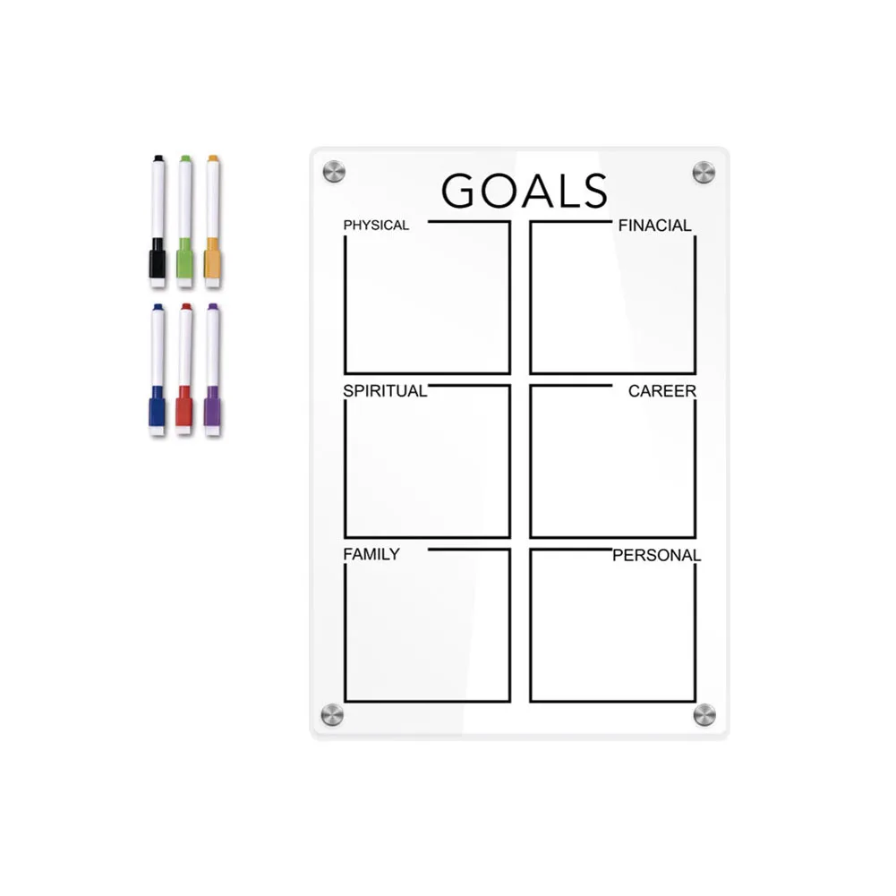 Keep Track of Your Schedule with Magnetic Transparent Acrylic Calendar Writable and Erasable Ideal for Any Fridge
Keep Track of Your Schedule with Magnetic Transparent Acrylic Calendar Writable and Erasable Ideal for Any Fridge