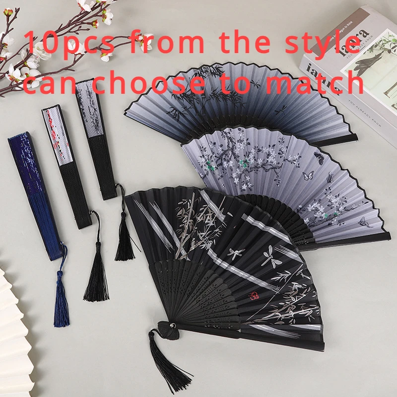 10PCs Japanese Folding Fan Antique Style Chinese Ancient Style Student Raw Silk Fan Craft Gift Ladies Dance
10PCs Japanese Folding Fan Antique Style Chinese Ancient Style Student Raw Silk Fan Craft Gift Ladies Dance