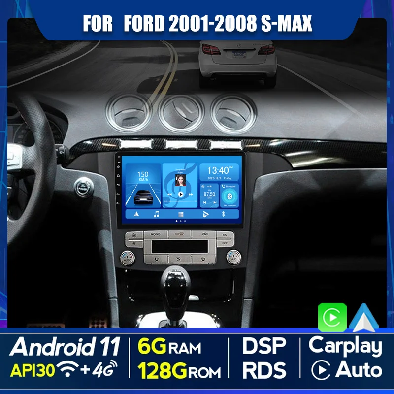 Android 11.0 Car Radio for Ford S Max S-MAX 2007-2015 Multimedia Video Player 2Din 4G GPS Navigation Carplay Head Unit
Android 11.0 Car Radio for Ford S Max S-MAX 2007-2015 Multimedia Video Player 2Din 4G GPS Navigation Carplay Head Unit