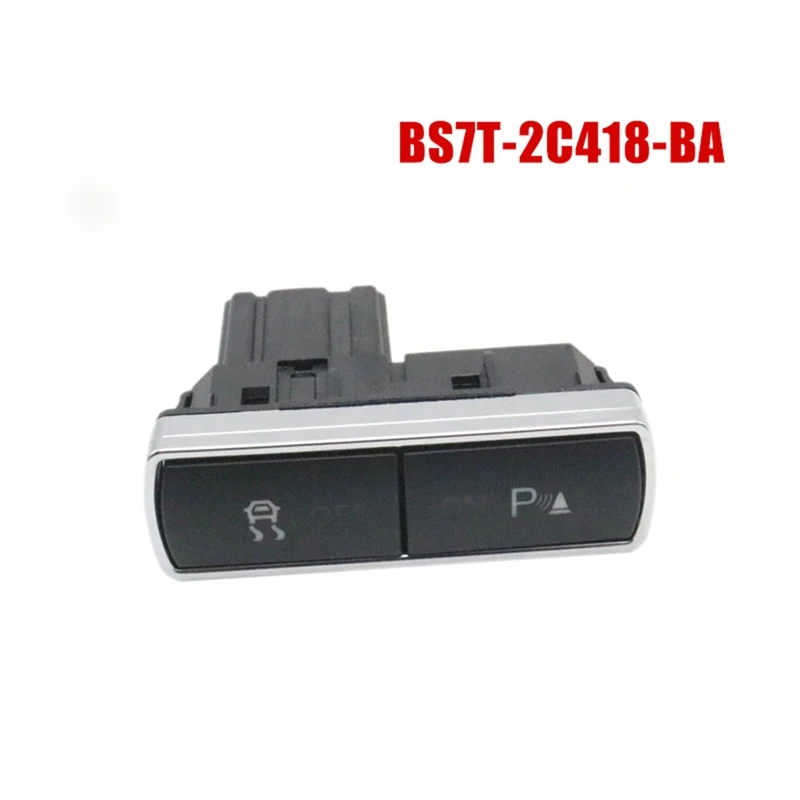 

Car ESP Switch Parking Sensor Button Black Parking Sensor Button For Ford Mondeo 2011-2013 BS7T-2C418-BA