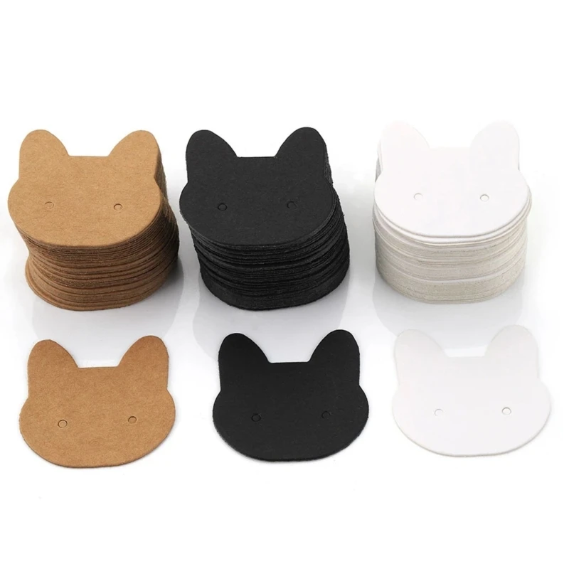 Kraft Paper Earring Card Earrings Packaging Card Paper DIY Blank Jewelry Cards F0S4
Kraft Paper Earring Card Earrings Packaging Card Paper DIY Blank Jewelry Cards F0S4