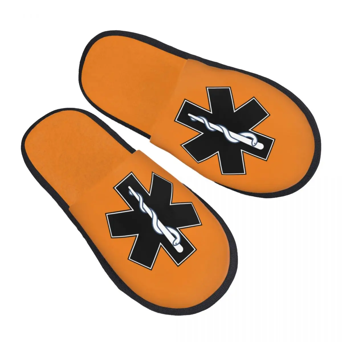 Paramedic Star Of Life Soft Scuff With Memory Foam Slippers Women Emt Emergency Symbol Hotel House Shoes
Paramedic Star Of Life Soft Scuff With Memory Foam Slippers Women Emt Emergency Symbol Hotel House Shoes