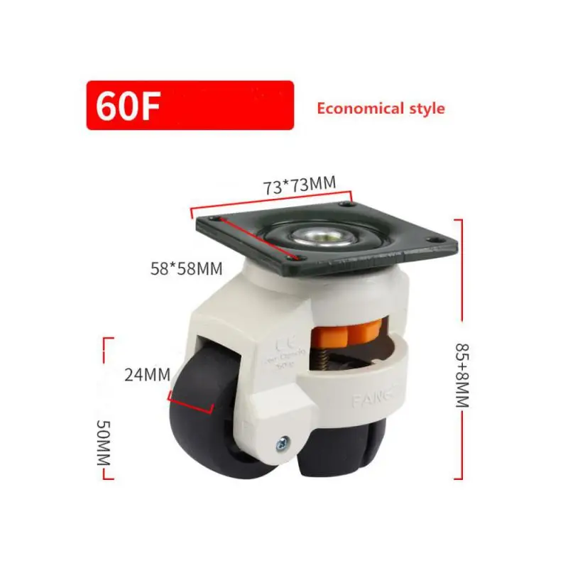 1 Pcs 60F/ 60S Foma Wheel Level Adjustment Economical Style Applicable To Mechanical Furniture Appliances
1 Pcs 60F/ 60S Foma Wheel Level Adjustment Economical Style Applicable To Mechanical Furniture Appliances