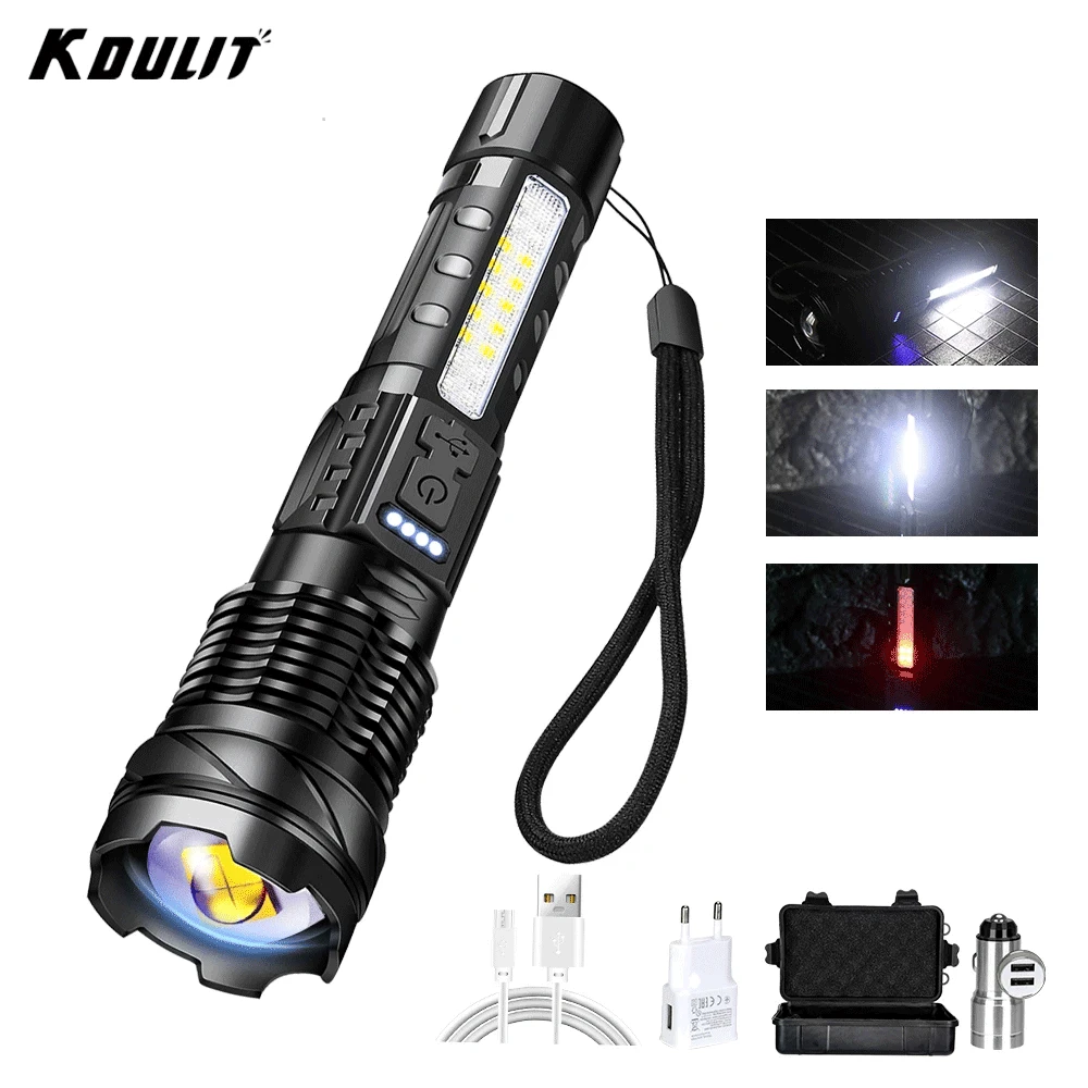 Новый сверхъяркий фонарик XHP70 Tyep-C с зарядным дисплеем для активного отдыха, кемпинга, альпинизма, самоспасения
Новый сверхъяркий фонарик XHP70 Tyep-C с зарядным дисплеем для активного отдыха, кемпинга, альпинизма, самоспасения