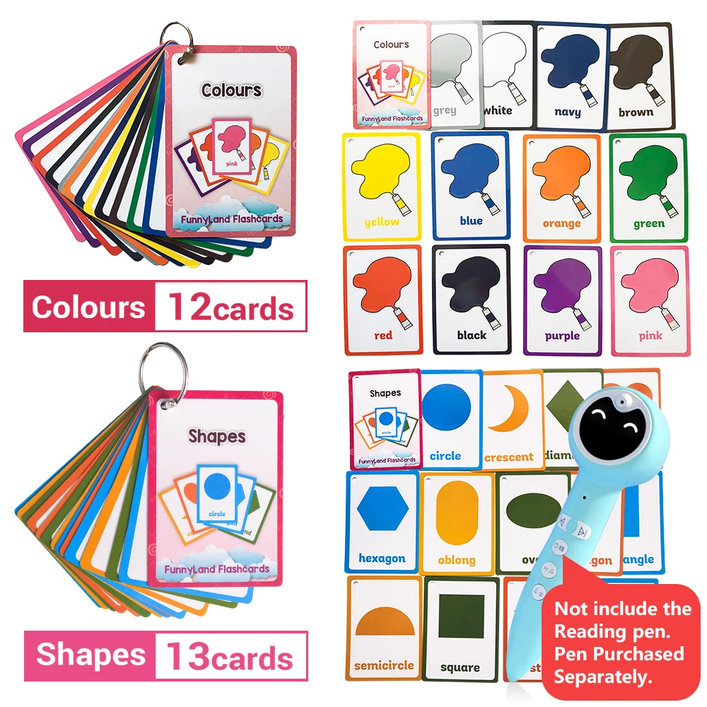 

Набор детских карт-флэш-карт, 2 категории
