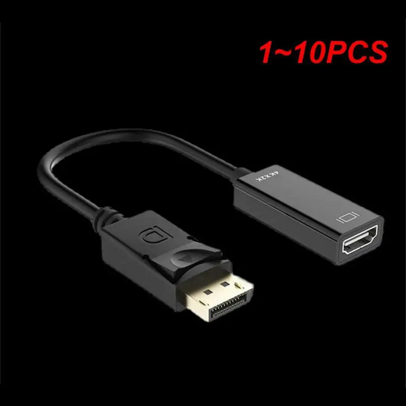 

1 ~ 10 шт. к HDMI-совместимому кабелю 4K 30 Гц DisplayPort к адаптеру порт дисплея видео аудио для ПК HDTV проектора ноутбука