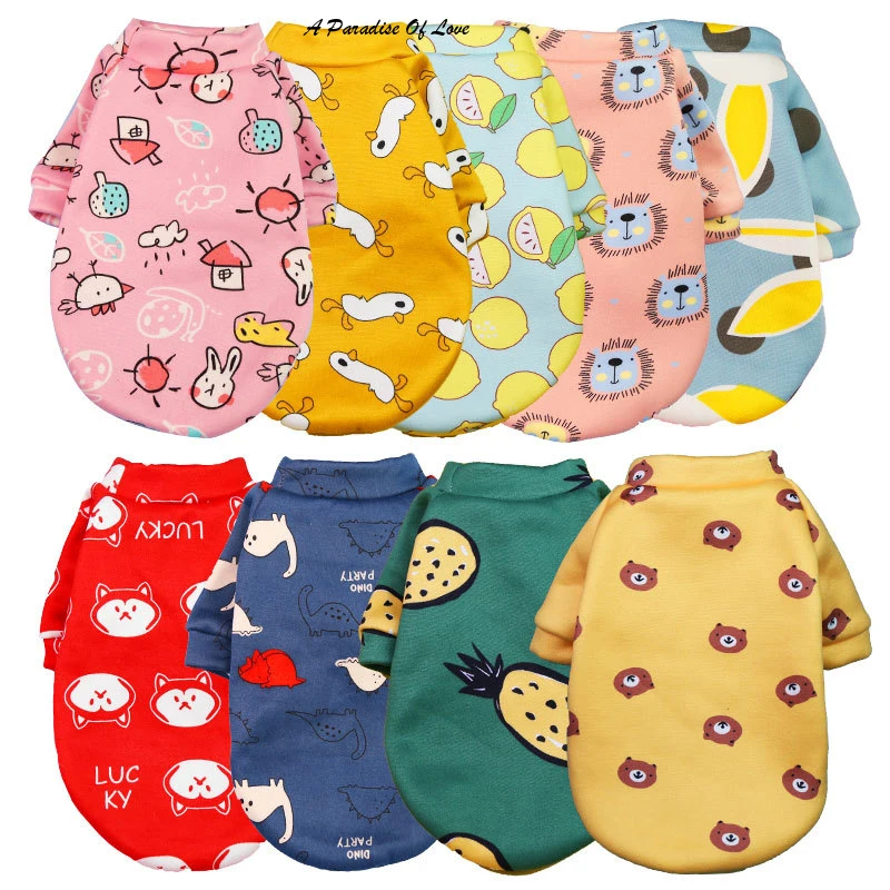 Cute Print Small Dog Clothes Pullover Winter Warm Pet Clothing For Chihuahua French Bulldog Pug Puppy Cat Dogs Pets
Cute Print Small Dog Clothes Pullover Winter Warm Pet Clothing For Chihuahua French Bulldog Pug Puppy Cat Dogs Pets