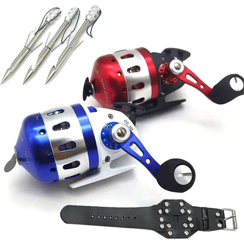 Fishing Reels for Slingshot Shooting Speed Ratio 3.6:1 BL35 Fishing Wheel Fish Dart Closed Metal Coil Outdoor Hunting
Fishing Reels for Slingshot Shooting Speed Ratio 3.6:1 BL35 Fishing Wheel Fish Dart Closed Metal Coil Outdoor Hunting