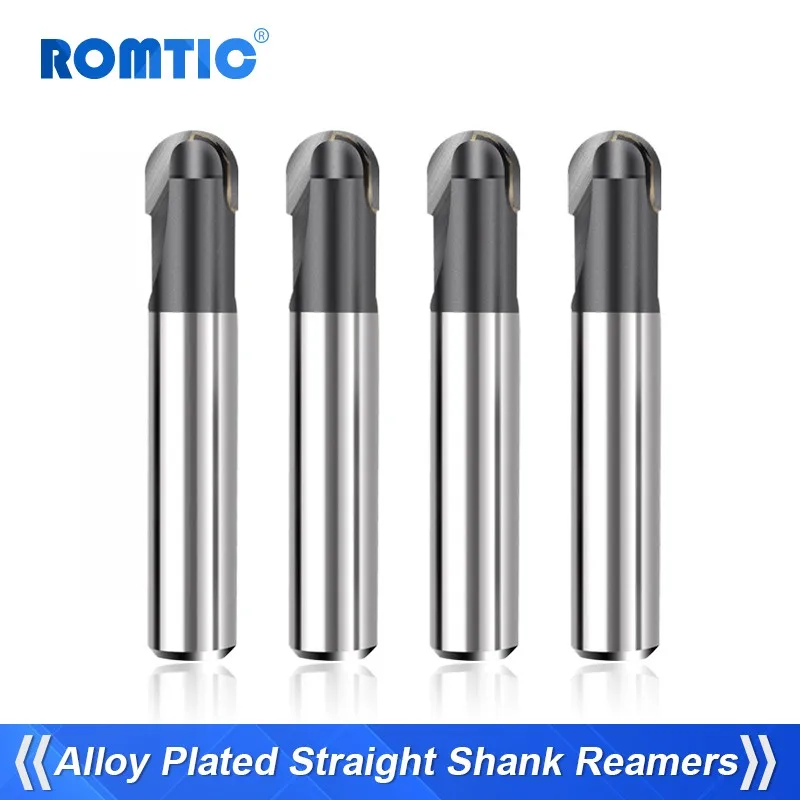 ROMTIC Inlaid Alloy Straight Shank Ball End Mill Head Welding Technology R Milling Cutter Tools R4R5R6R7R8R9R10R12R15R20R25
ROMTIC Inlaid Alloy Straight Shank Ball End Mill Head Welding Technology R Milling Cutter Tools R4R5R6R7R8R9R10R12R15R20R25