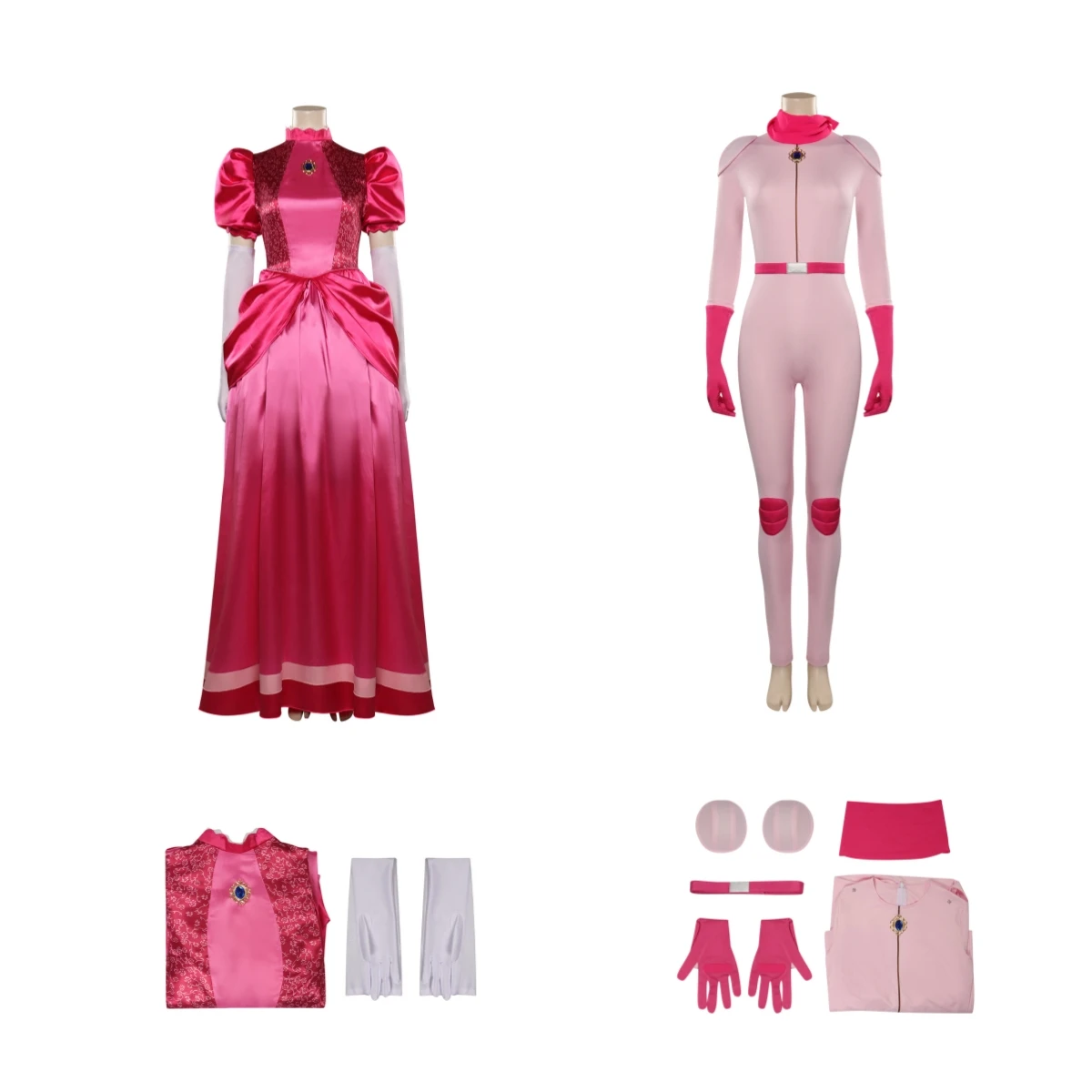 Anime Movie Princess Peach Cosplay Women Costume Dress Jumpsuit Fantasia Halloween Carnival Party Roleplay Disguise Clothes
Anime Movie Princess Peach Cosplay Women Costume Dress Jumpsuit Fantasia Halloween Carnival Party Roleplay Disguise Clothes