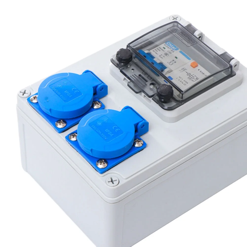 Portable Construction Power Distributor Three-level Waterproof 16A 250V Distribution Box Electic Parts Outdoor
Portable Construction Power Distributor Three-level Waterproof 16A 250V Distribution Box Electic Parts Outdoor