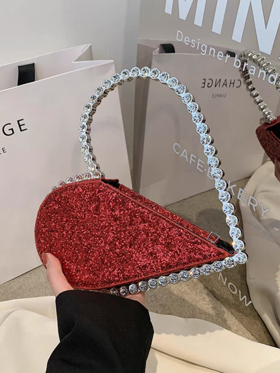 Niche Designer Luxury Mini Handbag High-end Fashion Western-style Diamond-encrusted Bag Commuting Versatile Handbag Evening Bag
Niche Designer Luxury Mini Handbag High-end Fashion Western-style Diamond-encrusted Bag Commuting Versatile Handbag Evening Bag