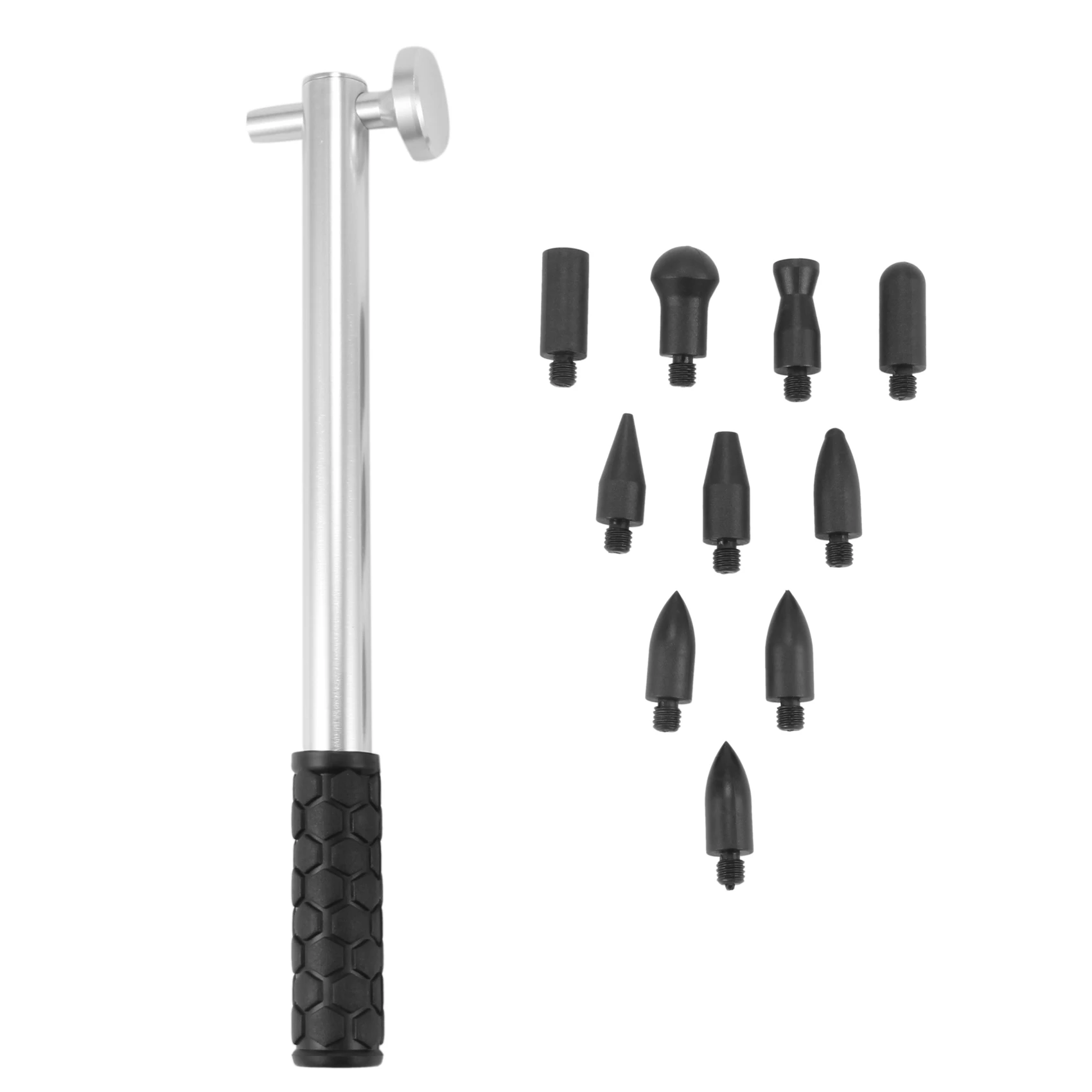 Auto Body Dent Repair Tools, Aluminum + Rubber Paintless Dent Repair Hammer, Dent Removal Tap Down Tools, DIY Knockdown Hammer
Auto Body Dent Repair Tools, Aluminum + Rubber Paintless Dent Repair Hammer, Dent Removal Tap Down Tools, DIY Knockdown Hammer