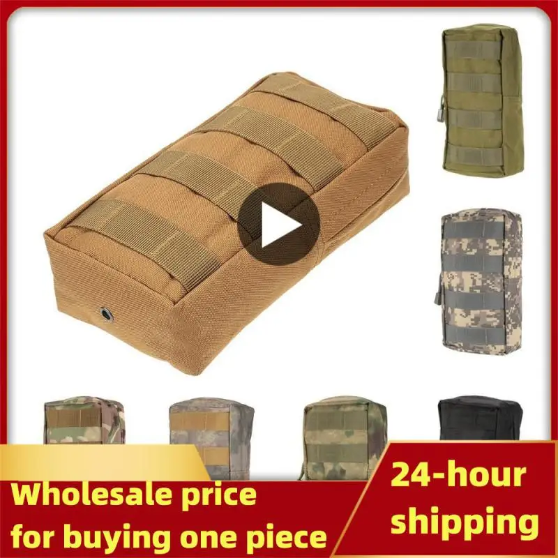 

Outdoor Military Molle Utility EDC Waist Pack Tactical First Pouch Phone Holder Case Hunting Bag Survival Gear