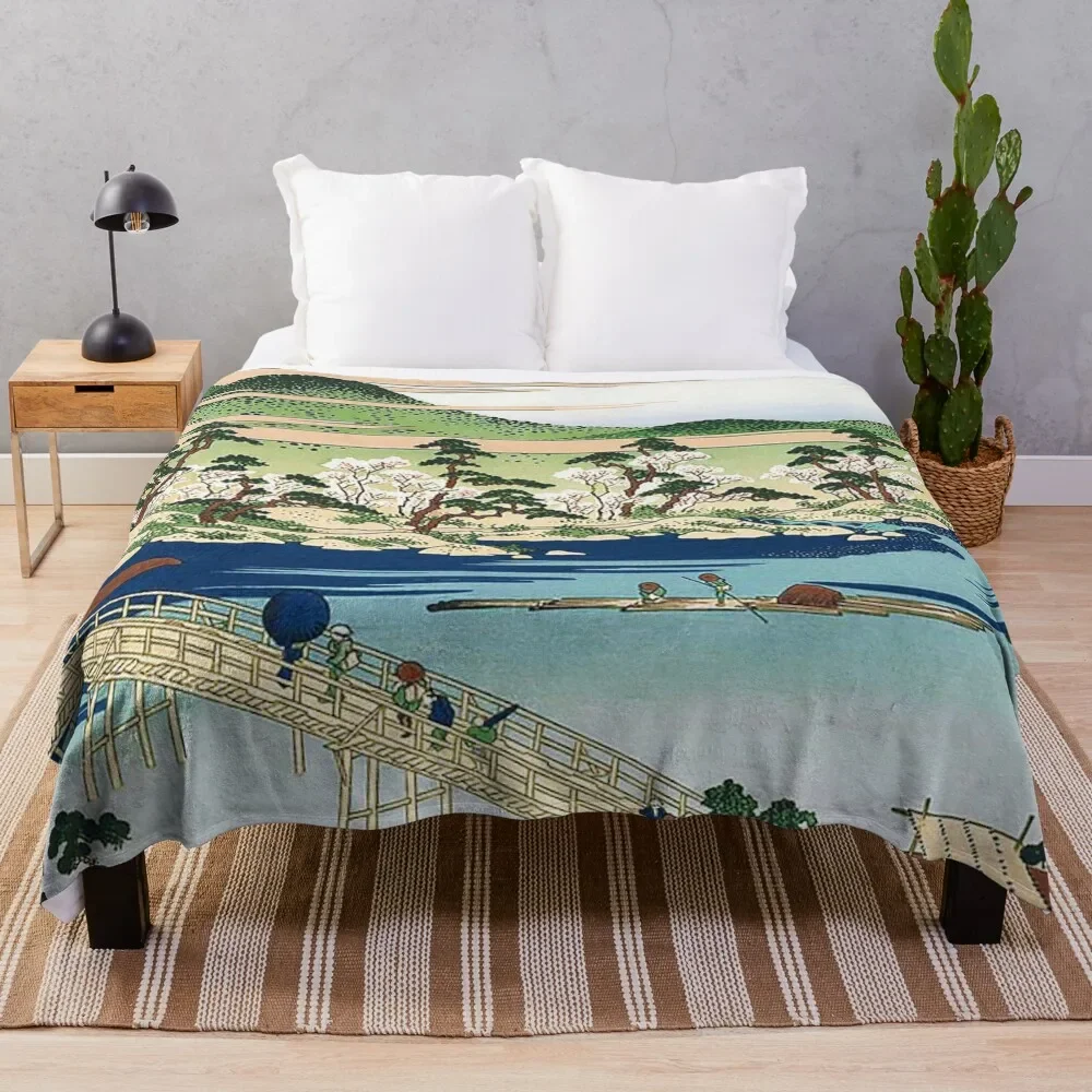 Togetsu Bridge at Arashiyama in Yamashiro Province by Katsushika Hokusai Throw Blanket Loose Hair Thermals For Travel Blankets
Togetsu Bridge at Arashiyama in Yamashiro Province by Katsushika Hokusai Throw Blanket Loose Hair Thermals For Travel Blankets