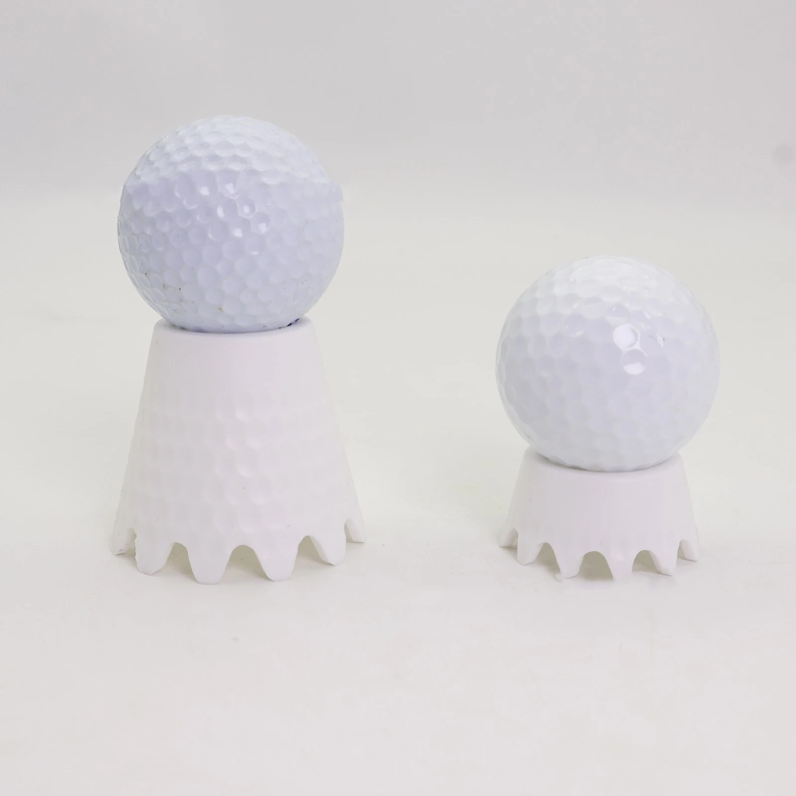 Pack 8 Pcs Golf Tee Step Down Plastic Golf Tees White For Height From 1/4 Inch To 2 Inch Golf Ball Holder Simulator Drop Ship Pack 8 Pcs Golf Tee Step Down Plastic Golf Tees White For Height From 1/4 Inch To 2 Inch Golf Ball Holder Simulator Drop Ship