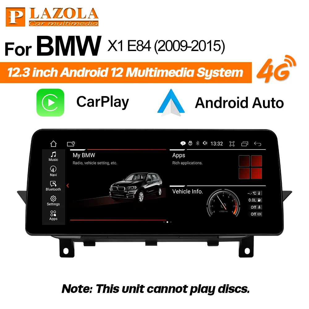 Android 12 Car Multimedia GPS Player for BMW X1 E84 2009 2010 2011 2015 Wireless CarPlay Android Auto Screen Car Audio Stereo
Android 12 Car Multimedia GPS Player for BMW X1 E84 2009 2010 2011 2015 Wireless CarPlay Android Auto Screen Car Audio Stereo