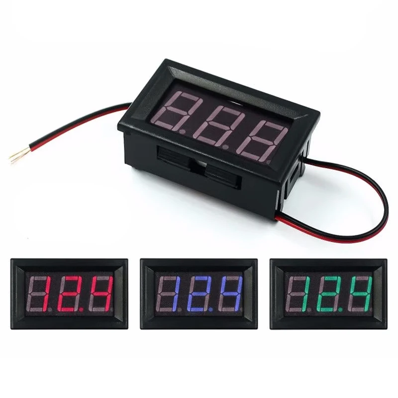 1~100Pcs 2-Wire DC Voltmeter With 0.56-Inch LED Digital Voltmeter For DC4.5V-30.0V Reverse Connection Protection
1~100Pcs 2-Wire DC Voltmeter With 0.56-Inch LED Digital Voltmeter For DC4.5V-30.0V Reverse Connection Protection