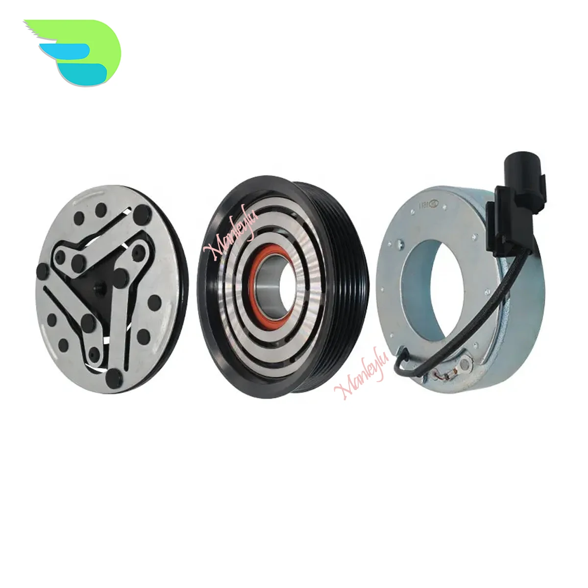 977010X100 97701-0X100 AC A/C Air Conditioning Compressor Clutch Pulley For Hyundai i10 2008-2013
977010X100 97701-0X100 AC A/C Air Conditioning Compressor Clutch Pulley For Hyundai i10 2008-2013