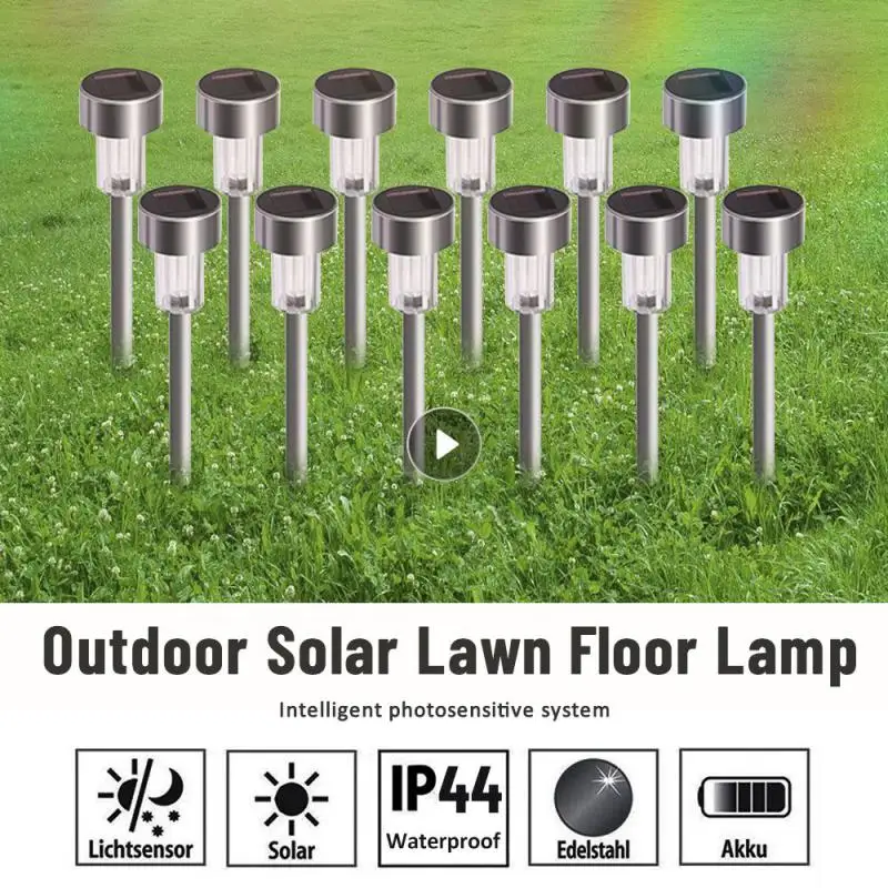 Pathway Light Solar Garden Outdoor Waterproof Stainless Steel Landscape Smart Yard Lawn Street Lamp Lights Lamp IP44 Decoration
Pathway Light Solar Garden Outdoor Waterproof Stainless Steel Landscape Smart Yard Lawn Street Lamp Lights Lamp IP44 Decoration