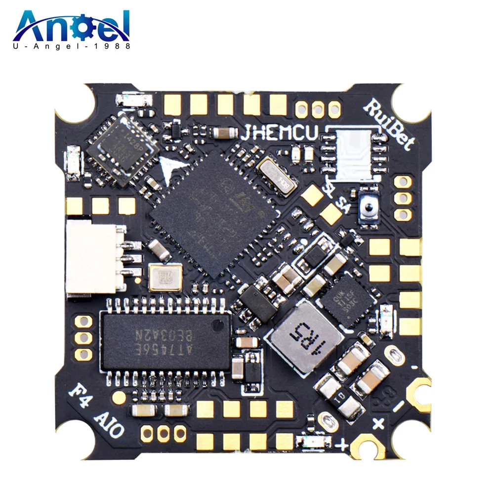 JHEMCU F4 AIO F411 Контроллер полета BLHELIS 12A 4 в 1 ESC 1-2S 25.5X25.5mm для радиоуправляемого FPV Фристайл Tinywhoop Cinewhoop Дрон
JHEMCU F4 AIO F411 Контроллер полета BLHELIS 12A 4 в 1 ESC 1-2S 25.5X25.5mm для радиоуправляемого FPV Фристайл Tinywhoop Cinewhoop Дрон