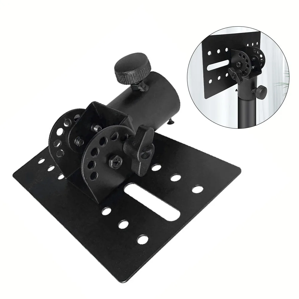 Black Tripod Speaker Stand Adapter With Rotatable Cap Metal Mount Adapter For DJ/PA Speakers Music Instruments Accessories
Black Tripod Speaker Stand Adapter With Rotatable Cap Metal Mount Adapter For DJ/PA Speakers Music Instruments Accessories