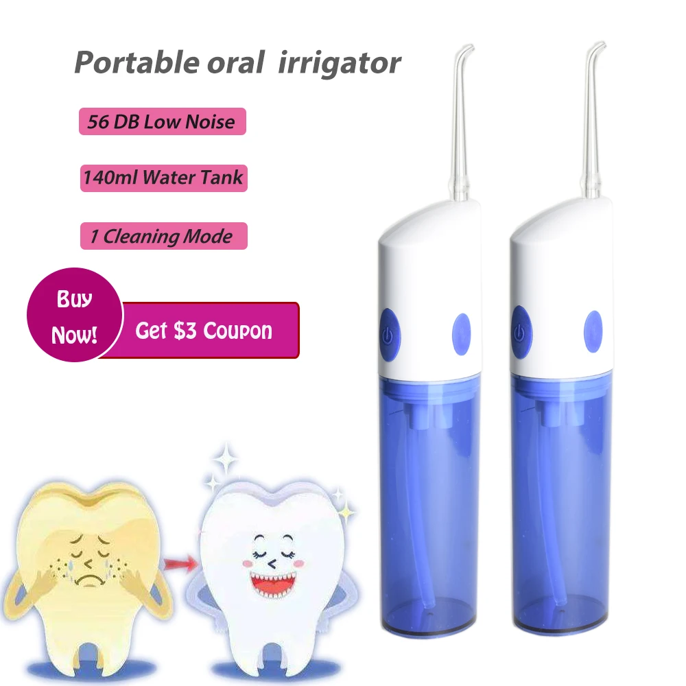 Generic Waterpulse Portable Electric Oral Family Water Floss Dental Jet