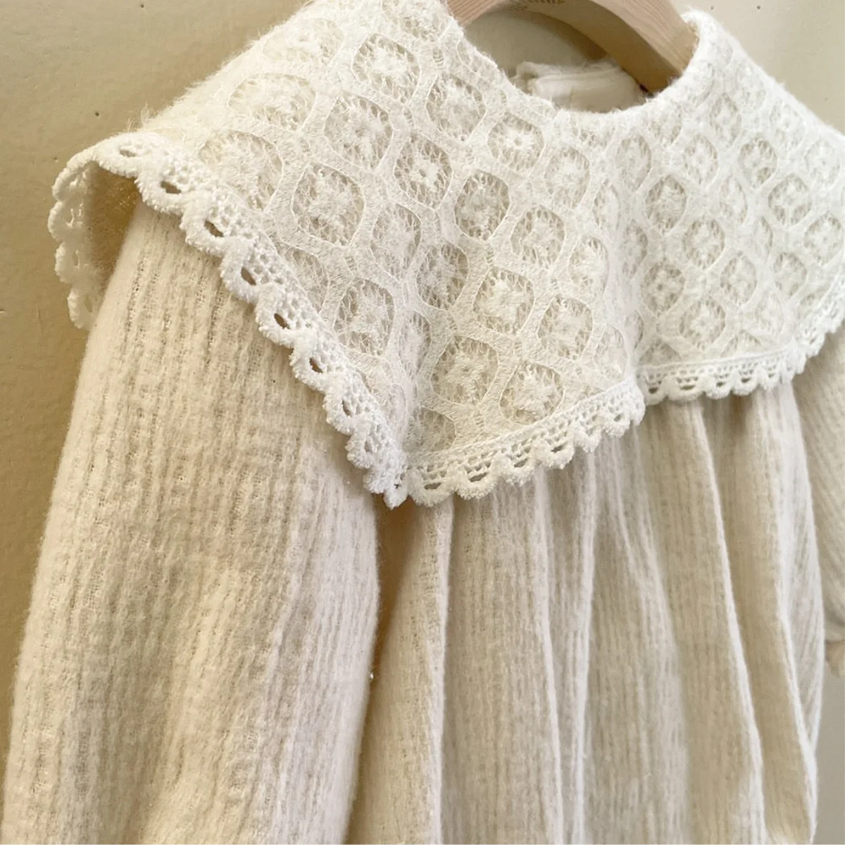 2025 Autumn New Baby Girl Long Sleeve Lace Collar Dress Cotton Infant Loose Princess Dress Kids Girls Casual Dress Baby Clothes 11 Sb3b6138a48d946cda260a3984c5464a7Z