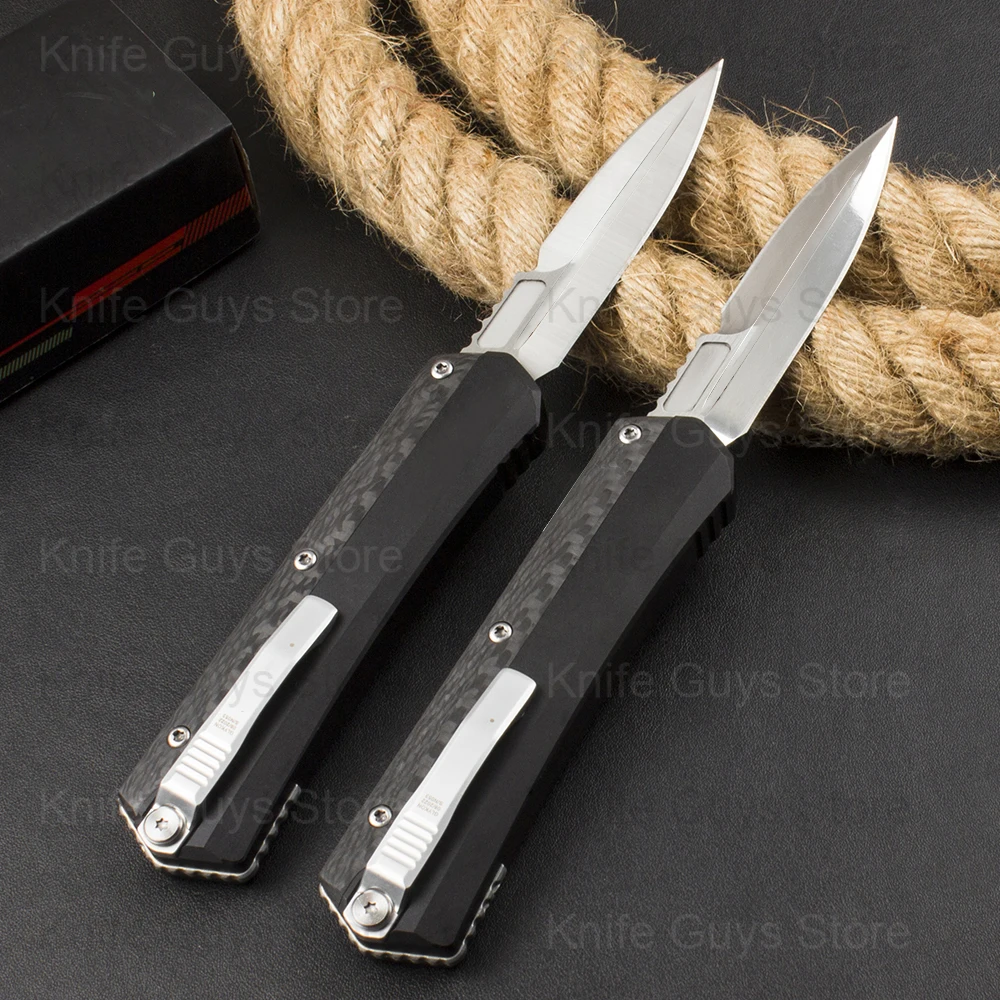 Micro OTF Tech Knife GK Series D2 High Speed Steel Blade 58-60HRC Space Aluminum + Carbon Fiber Handle Self Defense Pocket Knife
Micro OTF Tech Knife GK Series D2 High Speed Steel Blade 58-60HRC Space Aluminum + Carbon Fiber Handle Self Defense Pocket Knife