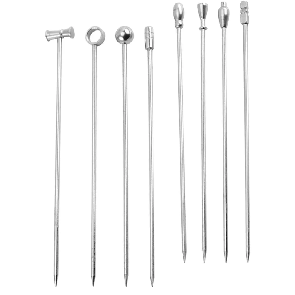 8Pcs Stainless Steel Swizzle Sticks Stirring Sticks Dessert Picks Metal Cocktail Stirrer Cocktail Picks for Bar
8Pcs Stainless Steel Swizzle Sticks Stirring Sticks Dessert Picks Metal Cocktail Stirrer Cocktail Picks for Bar