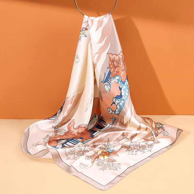 French 90CM mulberry silk shawl headband, silk hair scarf, generous silk scarf, women's sun protection headscarf
French 90CM mulberry silk shawl headband, silk hair scarf, generous silk scarf, women's sun protection headscarf