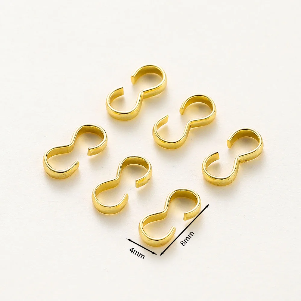 100pcs 4*8mm Necklace Opening Chain Connectors Charm Necklace Buckle Clasps for DIY Jewelry Making Pendant Accessories Wholesale
100pcs 4*8mm Necklace Opening Chain Connectors Charm Necklace Buckle Clasps for DIY Jewelry Making Pendant Accessories Wholesale