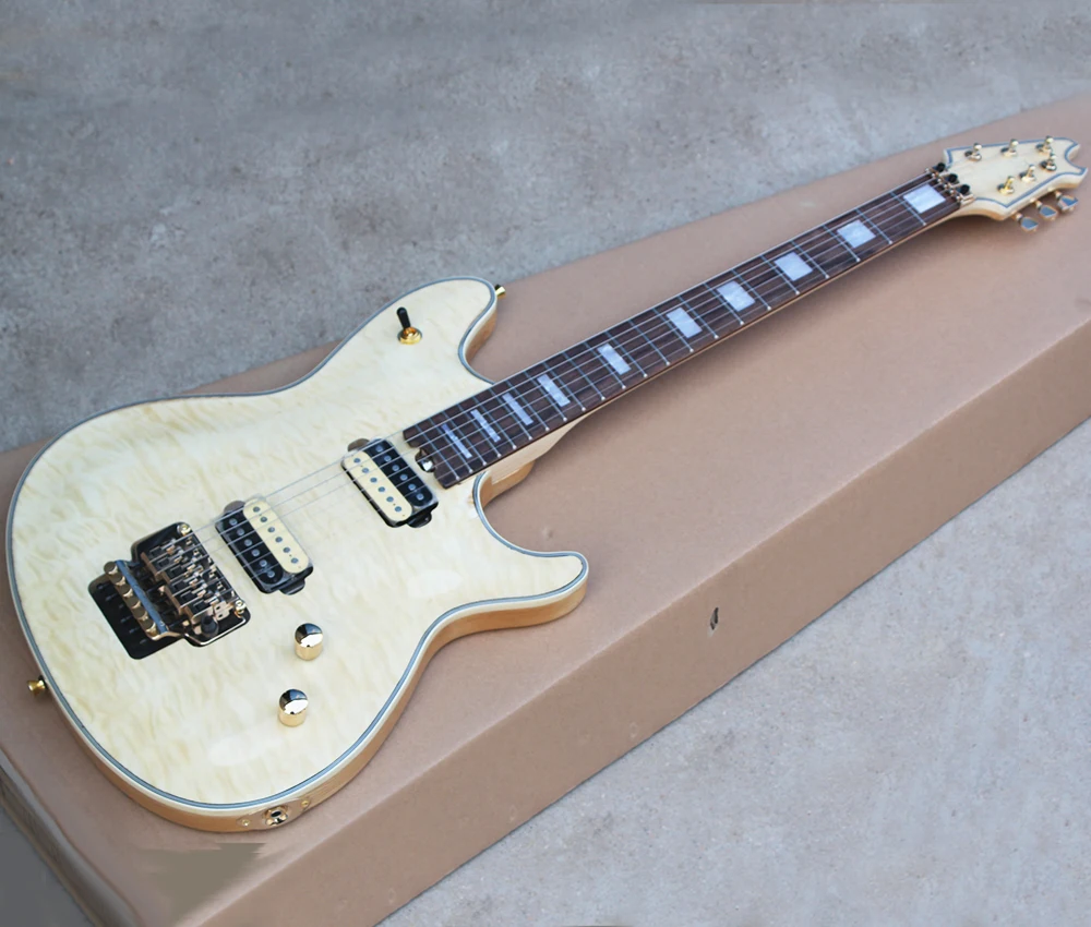 Natural Wood Color 6 Strings Electric Guitar with Humbuckers Pickups,Rosewood Fretboard,Ash Body
Natural Wood Color 6 Strings Electric Guitar with Humbuckers Pickups,Rosewood Fretboard,Ash Body