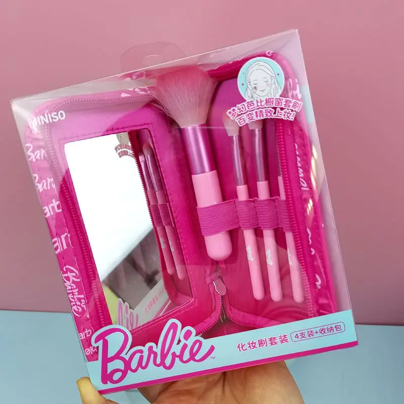 Kawaii Girly Cartoon Makeup Brush Set Anime Barbies Daylight Shines Series Woman Portable Makeup Brush Cosmetic Bag Suit Gift
Kawaii Girly Cartoon Makeup Brush Set Anime Barbies Daylight Shines Series Woman Portable Makeup Brush Cosmetic Bag Suit Gift