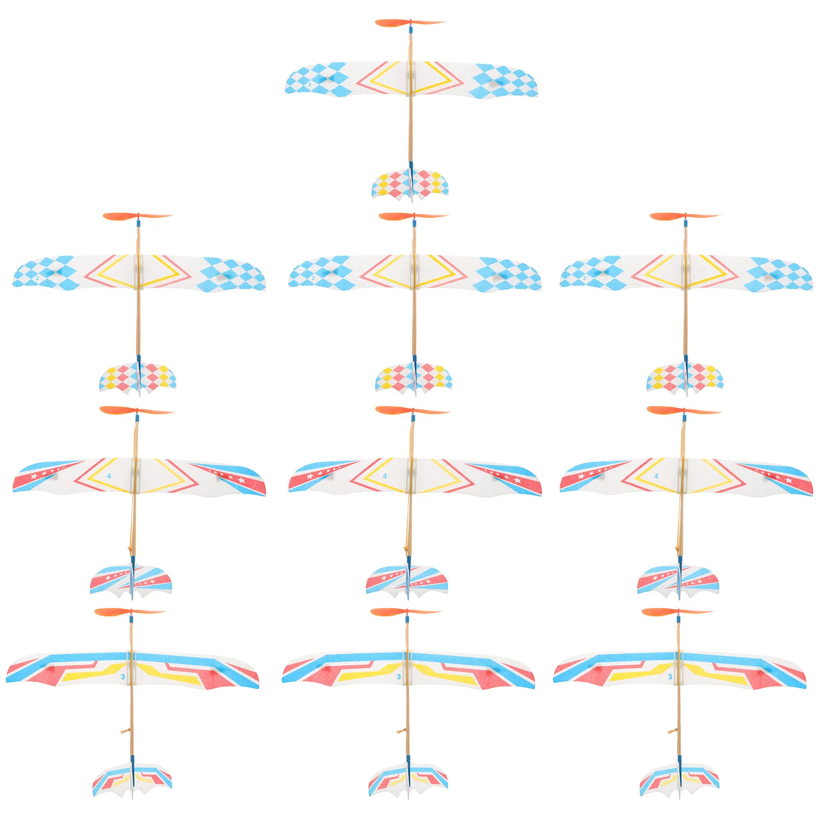 10 Pcs Airplane Model Glider Kids Toys Aircraft Puzzle Handmade Plastic Assemble Educational Child
10 Pcs Airplane Model Glider Kids Toys Aircraft Puzzle Handmade Plastic Assemble Educational Child