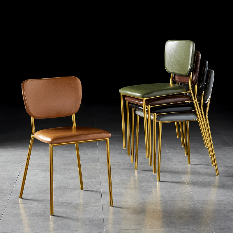 Leather Backrest Nordic Salon Dining Chairs Accent Restaurant Portable Dining Chairs Kitchen Silla Comedor Furniture YX50DC
Leather Backrest Nordic Salon Dining Chairs Accent Restaurant Portable Dining Chairs Kitchen Silla Comedor Furniture YX50DC