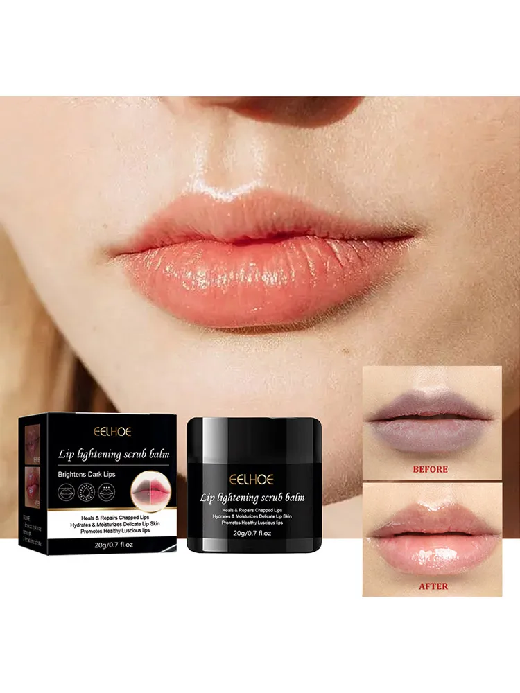 

EELHOE Lip Scrub Hot Selling Lip Lightening For Dark Lips Fade Lip Wrinkles And Remove Dead Skin Cream Healthy Mild Moisturizing