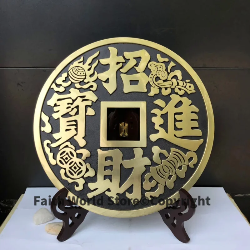 Large Asia HOME SHOP GOOD LUCK FENG SHUI Mascot statue efficacious bless exorcise evil spirits felicitous wish of making money
Large Asia HOME SHOP GOOD LUCK FENG SHUI Mascot statue efficacious bless exorcise evil spirits felicitous wish of making money