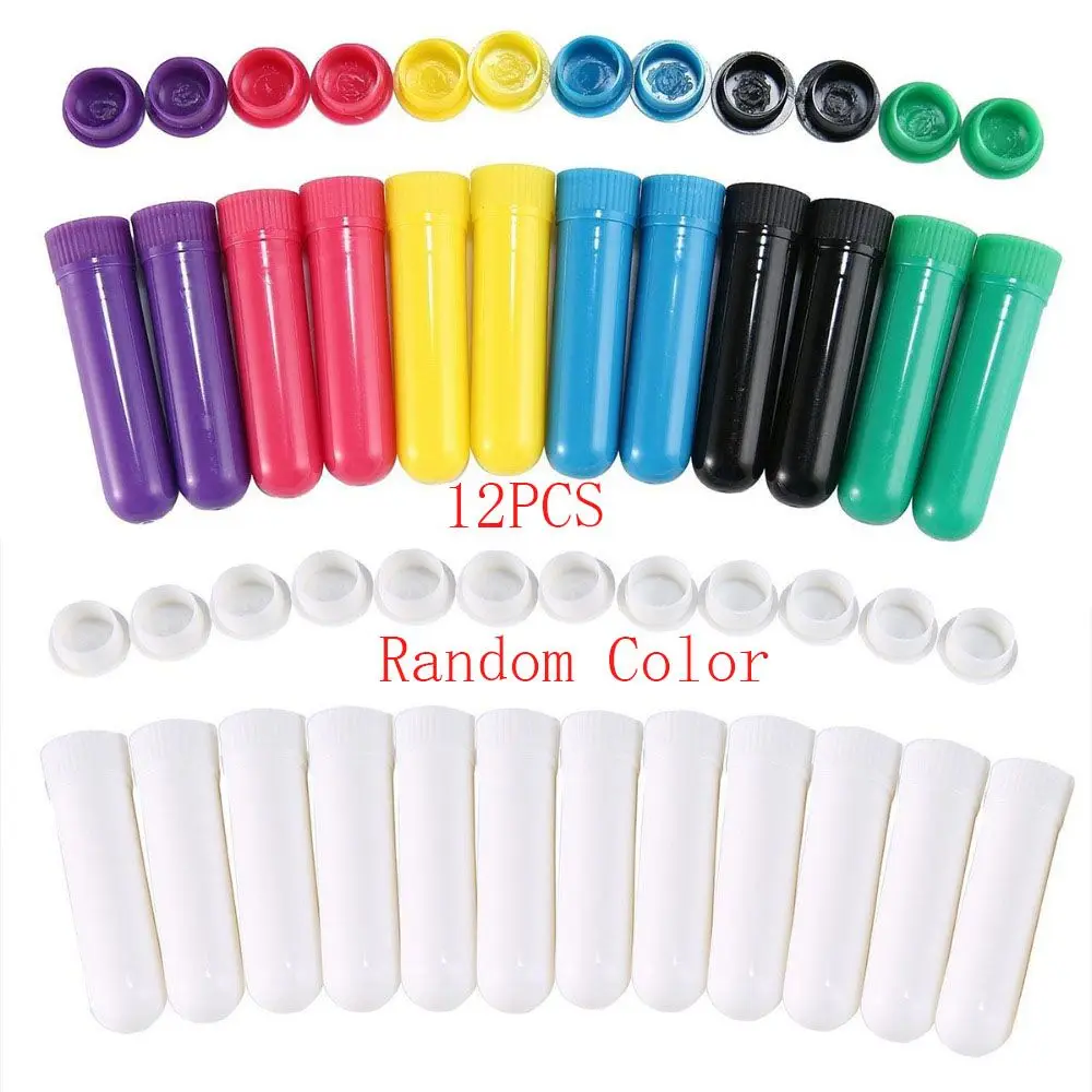 Hot Sale Refillable Portable 12 Empty Tubes Nose tube Nasal Inhaler Sticks Inhaler plastic tube Health Care
Hot Sale Refillable Portable 12 Empty Tubes Nose tube Nasal Inhaler Sticks Inhaler plastic tube Health Care