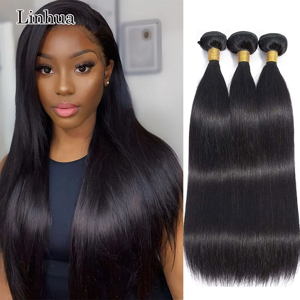 Linhua, прямые человеческие волосы с глубокой волной от 8 до 30 дюймов, прямые человеческие волосы, естественный цвет 1B, машинное производство, двойное переплетение
Linhua, прямые человеческие волосы с глубокой волной от 8 до 30 дюймов, прямые человеческие волосы, естественный цвет 1B, машинное производство, двойное переплетение