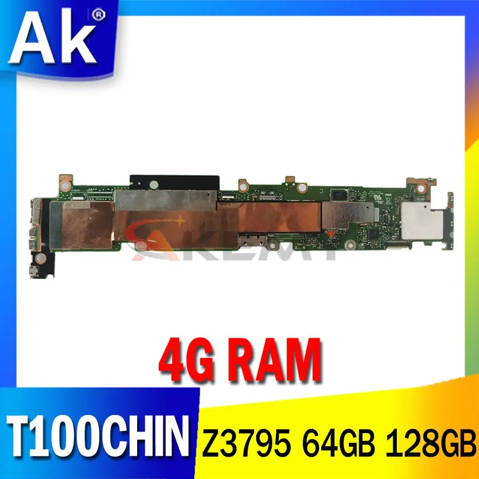 T100CHIN Laptop Motherboard for ASUS T100CHIN T100CHI T100CH Notebook Motherboard Mainboard GMA HD 4G RAM /Z3795 64GB 128GB SSD
T100CHIN Laptop Motherboard for ASUS T100CHIN T100CHI T100CH Notebook Motherboard Mainboard GMA HD 4G RAM /Z3795 64GB 128GB SSD