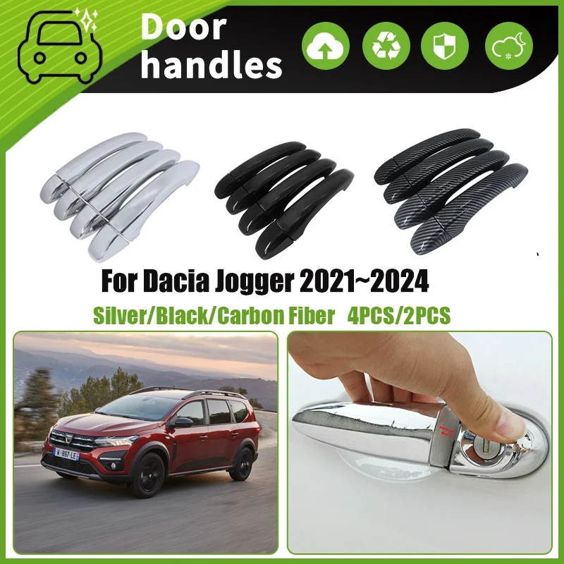 Car Door Handle Cover For Dacia Jogger 2021 2022 2023 2024 Anti-dust Trim Exterior Scratch Protector Decorection Car Accessories
Car Door Handle Cover For Dacia Jogger 2021 2022 2023 2024 Anti-dust Trim Exterior Scratch Protector Decorection Car Accessories