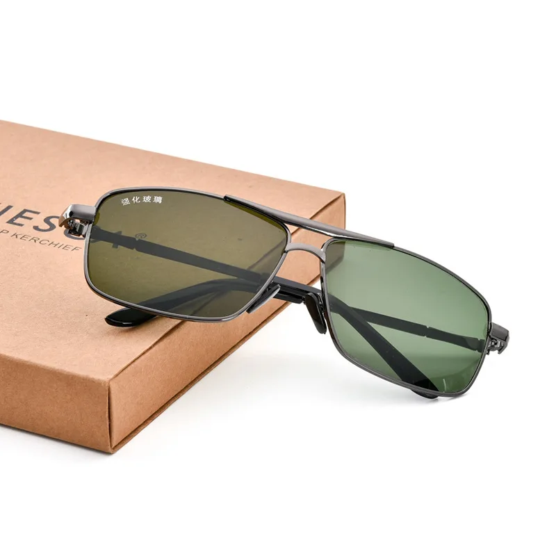 Shatar New Double Beam Sunglasses Metal Frame Glass Lens Unisex Retro Fashion Green Lens UV400
Shatar New Double Beam Sunglasses Metal Frame Glass Lens Unisex Retro Fashion Green Lens UV400