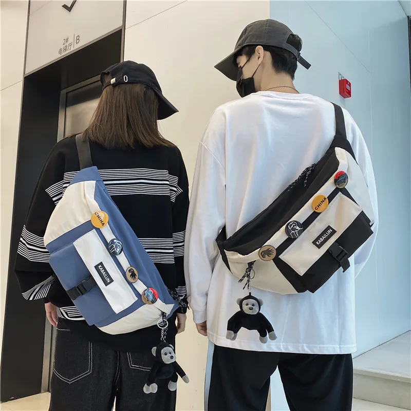 Trendy Brand Fashion Breast Bag 2024 New Mori Student National Style Large-capacity Fanny Bag Women Simple Casual Messenger Bags
Trendy Brand Fashion Breast Bag 2024 New Mori Student National Style Large-capacity Fanny Bag Women Simple Casual Messenger Bags