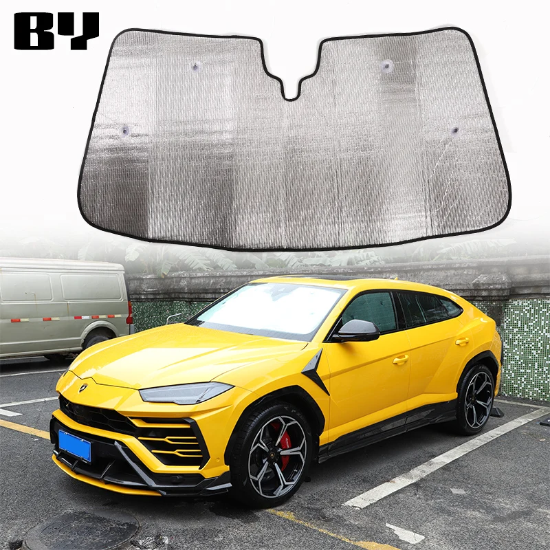 For Lamborghini URUS 2018-2021 Aluminum Foil Car Front Windshield Full Window Glass Sun Protection Parasol Car Accessories
For Lamborghini URUS 2018-2021 Aluminum Foil Car Front Windshield Full Window Glass Sun Protection Parasol Car Accessories