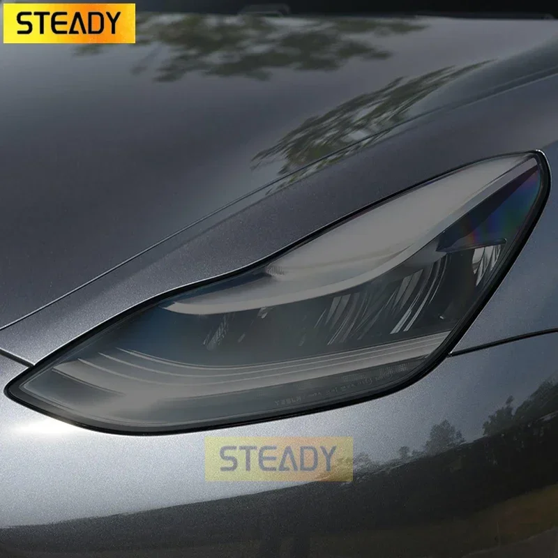 Car Headlight Protective Film Headlamp Taillight Transparent Smoked Black TPU Sticker For Tesla Model 3 2021 2017-On Accessories
Car Headlight Protective Film Headlamp Taillight Transparent Smoked Black TPU Sticker For Tesla Model 3 2021 2017-On Accessories