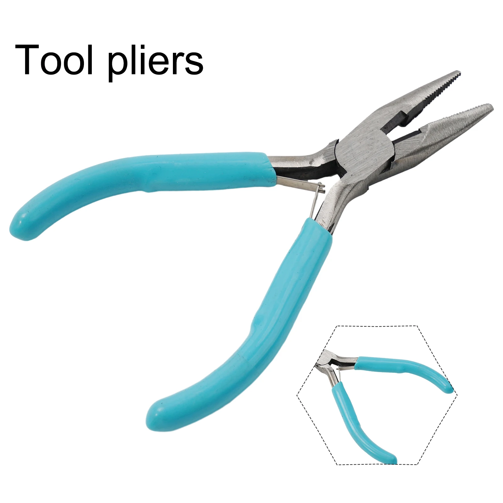 

Small Pliers Stainless-Steel Tong Head Jewelry Pliers Making Tool DIY Multi-purpose Tool Pliers Round Needle Nose Pliers Parts