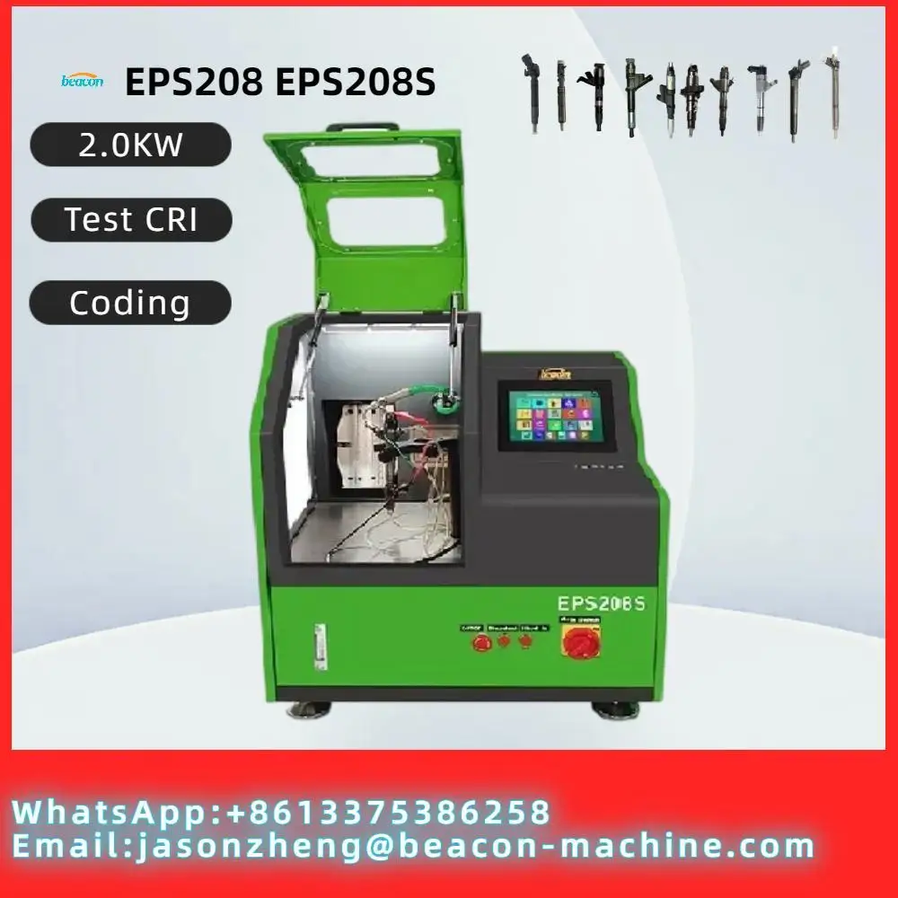 

EPS208S Diesel Injector Calibration Machine Common Rail Injector Test Bench with Measuring Cup Flow Meter