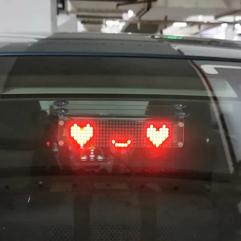 LED Auto Universal Display Scrolling Screen Expression USB Light Dynamic Turn Signal Rear Brake Sense Lamp Modification Set
LED Auto Universal Display Scrolling Screen Expression USB Light Dynamic Turn Signal Rear Brake Sense Lamp Modification Set